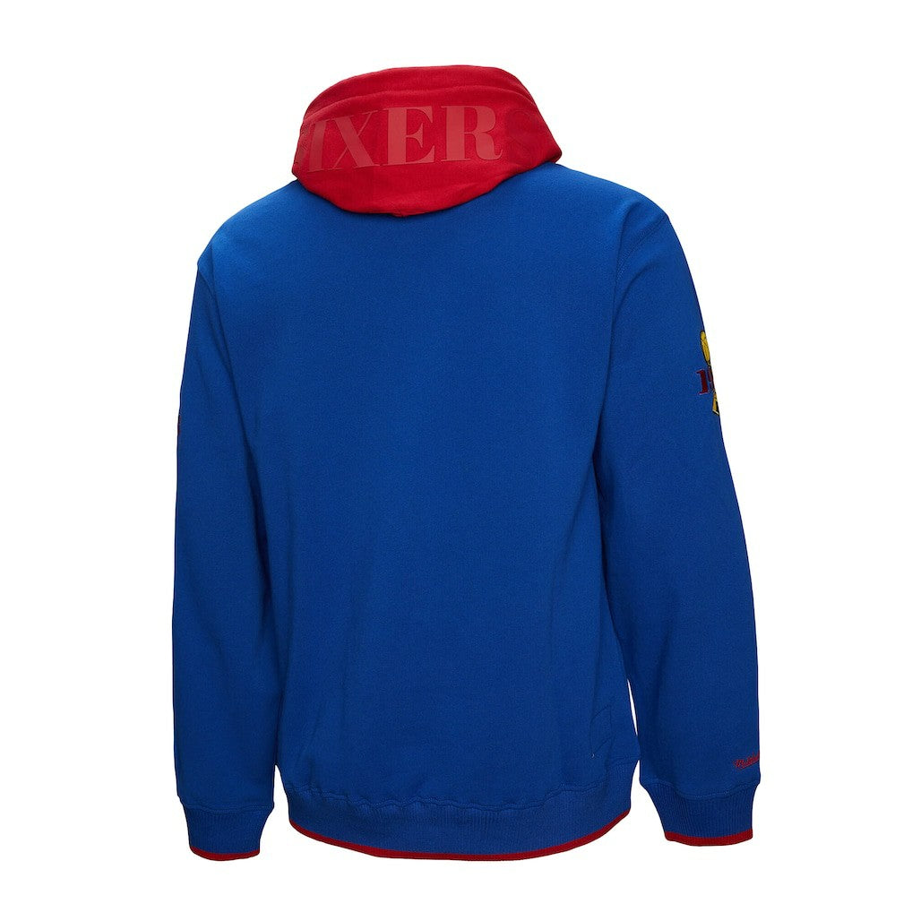 Philadelphia 76ers Hardwood Classics Team OG 3.0 Pullover Hoodie - Royal for sale