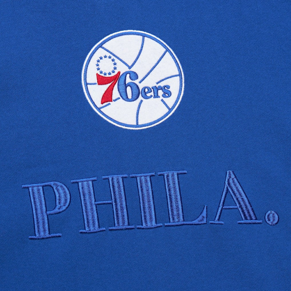 Philadelphia 76ers Hardwood Classics Team OG 3.0 Pullover Hoodie - Royal for sale