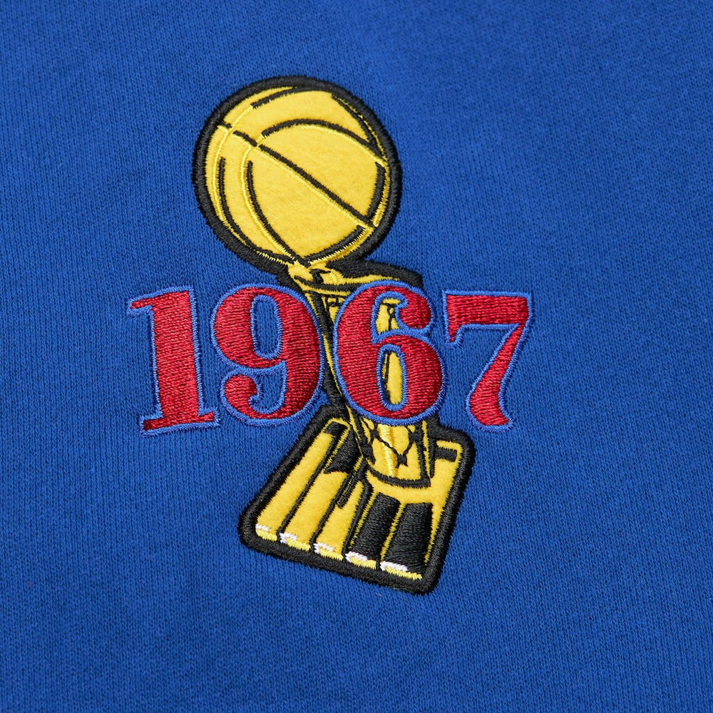 Philadelphia 76ers Hardwood Classics Team OG 3.0 Pullover Hoodie - Royal for sale