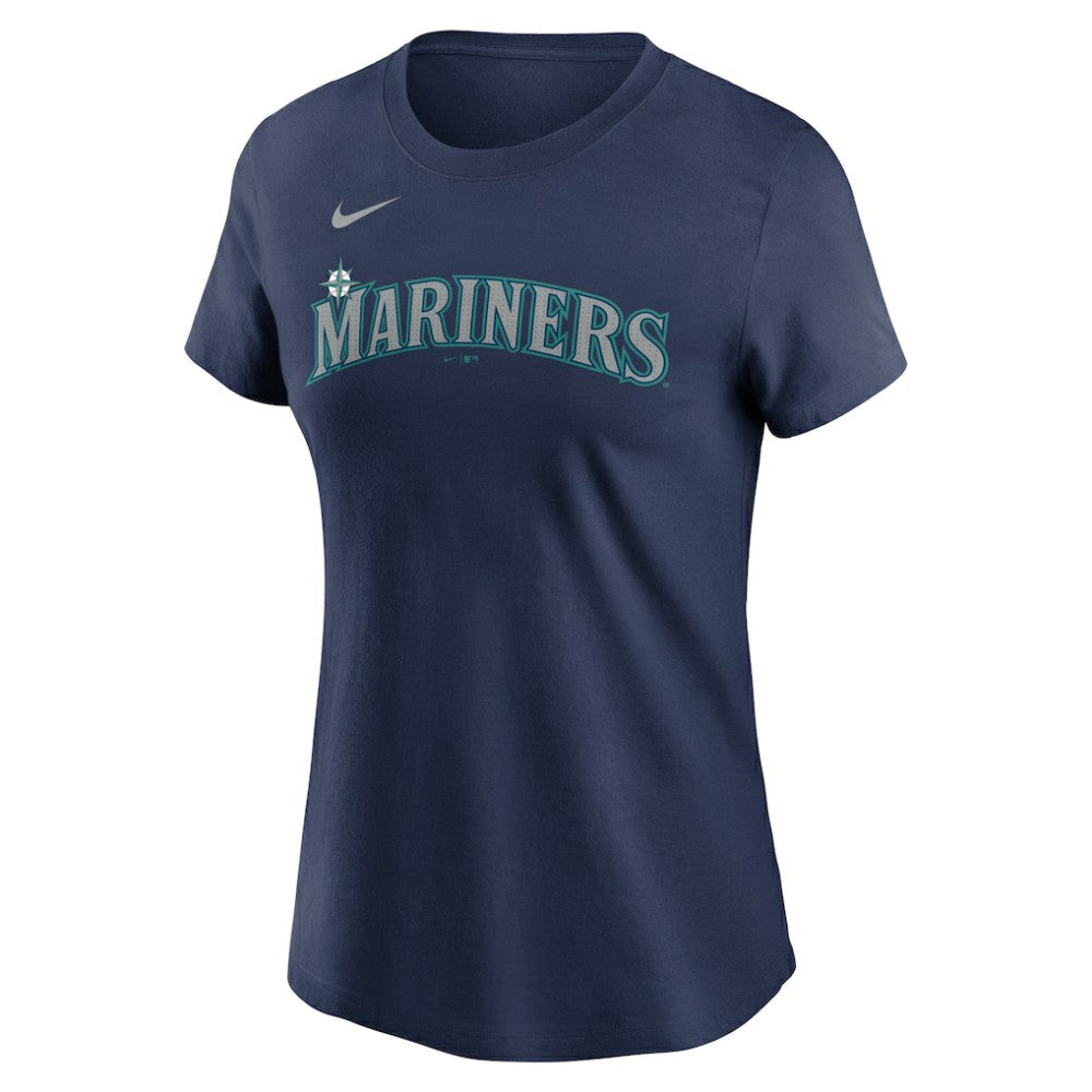 Randy Arozarena Seattle Mariners Women's Cooperstown Collection Fuse Name & Number T-Shirt Navy