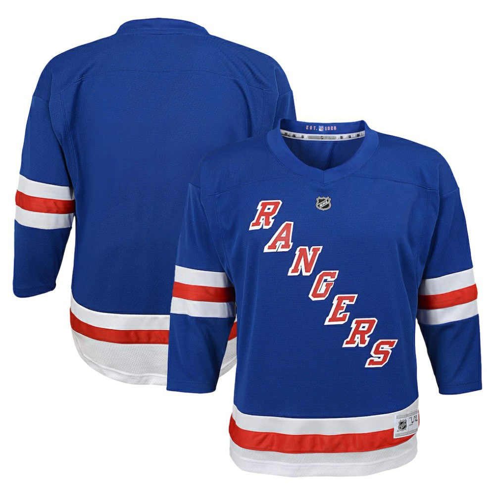 New York Rangers Youth Replica Jersey - Blue Jerseys