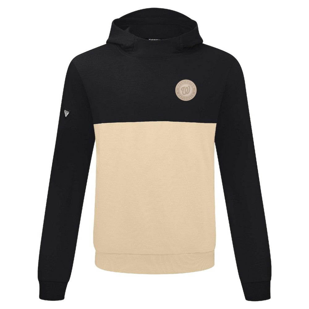 Washington Nationals Levelwear Bracket Pullover Hoodie Black/Sand