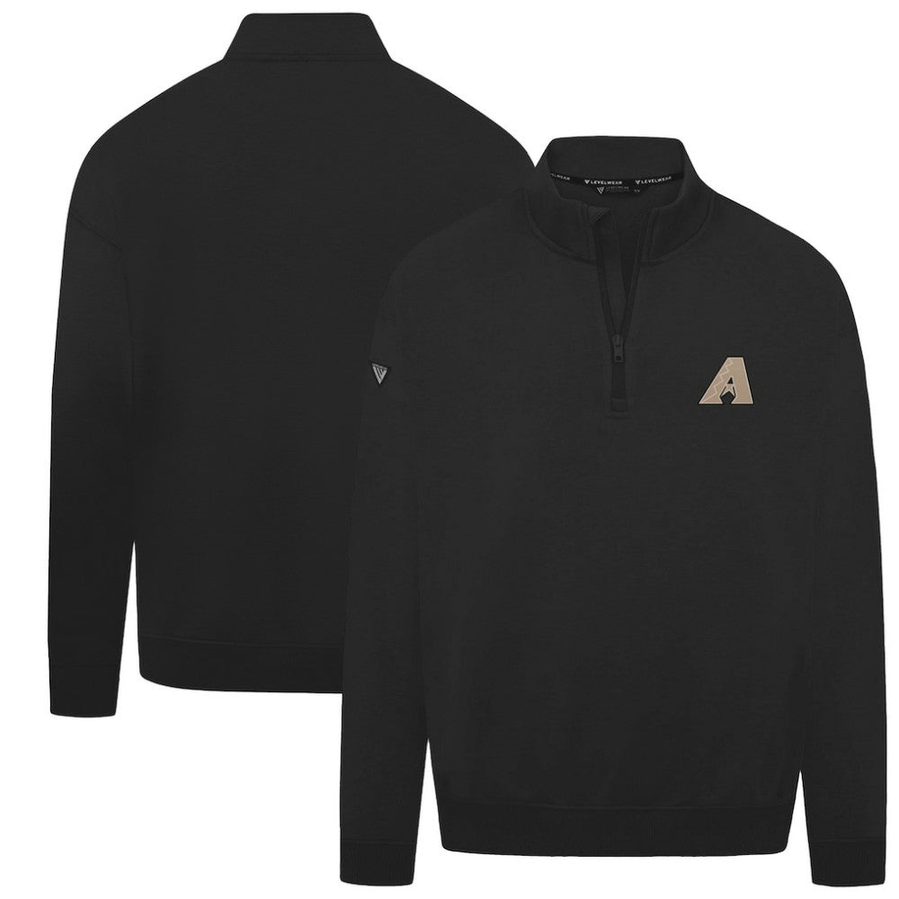 Arizona Diamondbacks Levelwear Murray Quarter-Zip Sweatshirt Black
