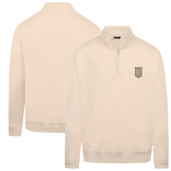 Kansas City Royals Levelwear Murray Quarter-Zip Sweatshirt Khaki