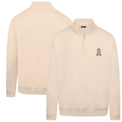 Los Angeles Angels Levelwear Murray Quarter-Zip Sweatshirt Khaki