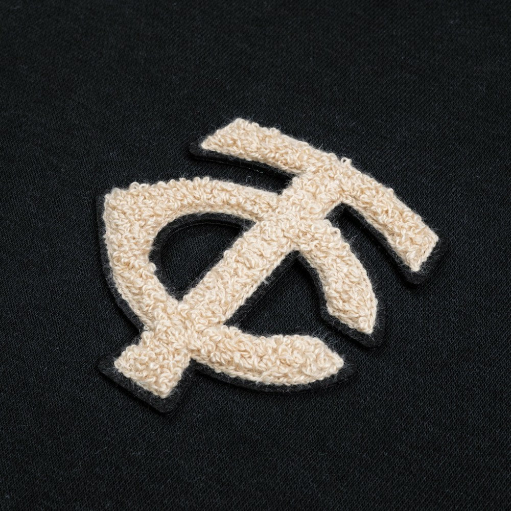 Minnesota Twins Levelwear Murray Quarter-Zip Sweatshirt Black