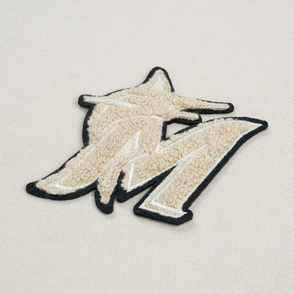 Miami Marlins Levelwear Murray Quarter-Zip Sweatshirt Khaki