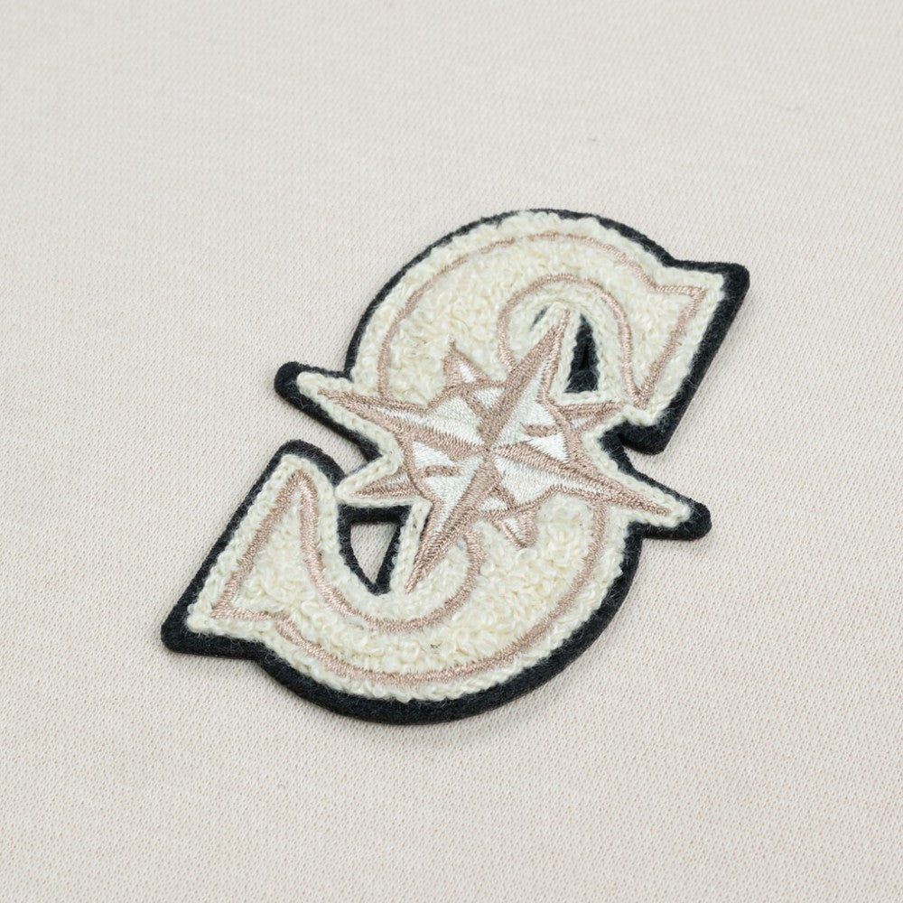 Seattle Mariners Levelwear Murray Quarter-Zip Sweatshirt Khaki