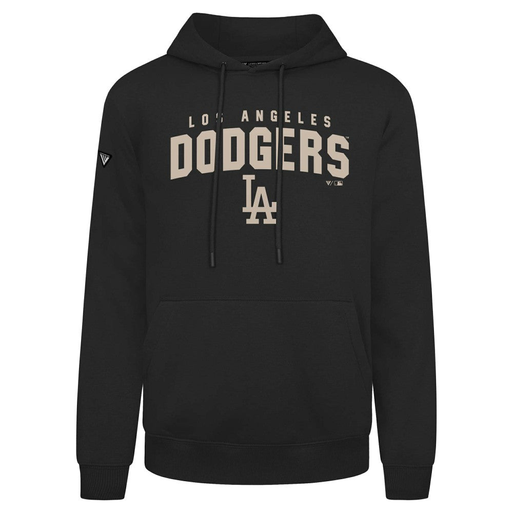 Los Angeles Dodgers Levelwear Podium Team Arch Pullover Hoodie Black