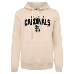 St. Louis Cardinals Levelwear Podium Team Arch Pullover Hoodie Khaki