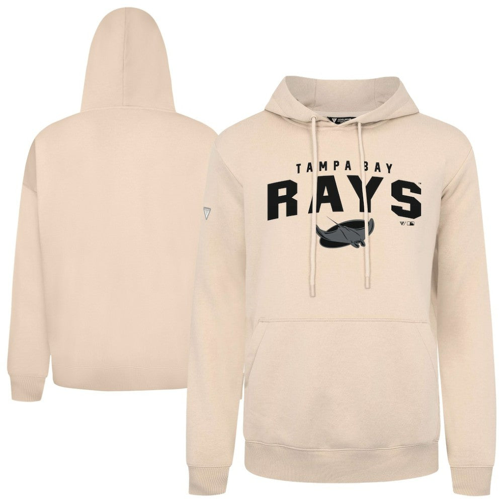 Tampa Bay Rays Levelwear Podium Team Arch Pullover Hoodie Khaki