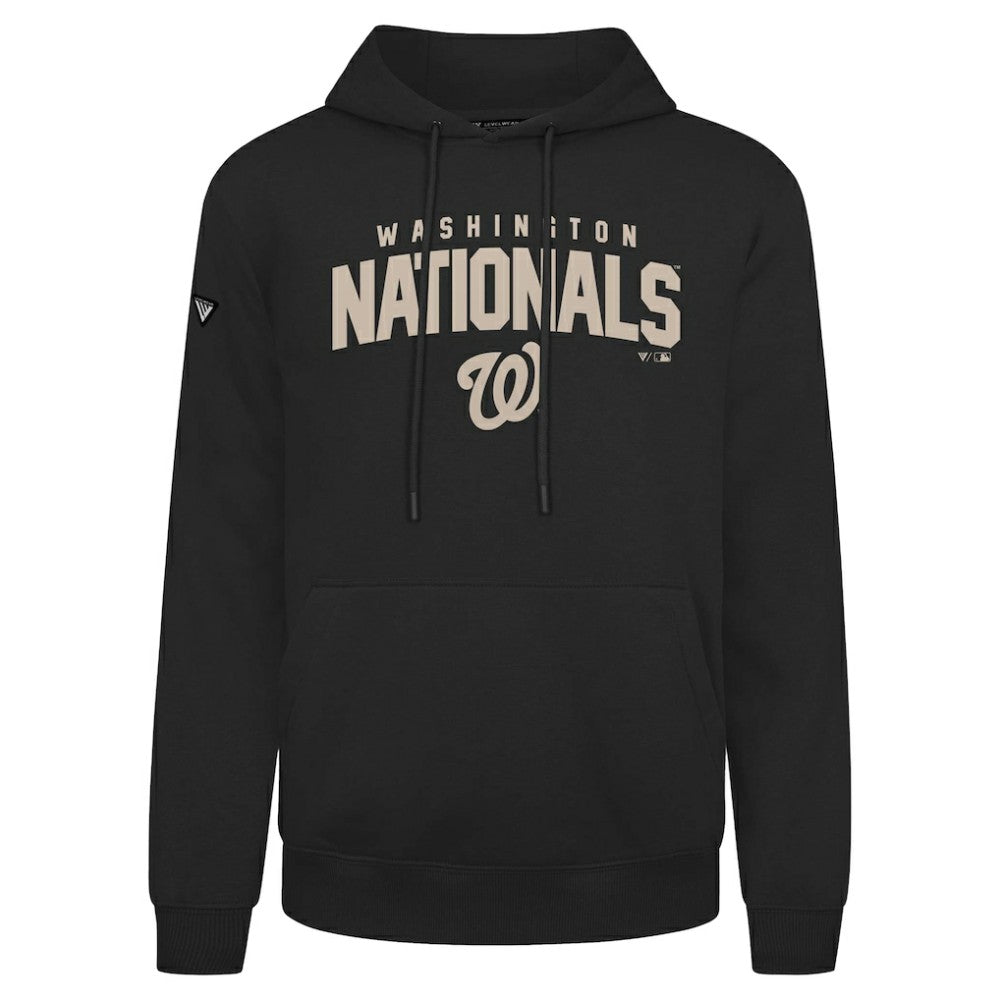 Washington Nationals Levelwear Podium Team Arch Pullover Hoodie Black