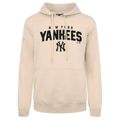 New York Yankees Levelwear Podium Team Arch Pullover Hoodie Khaki