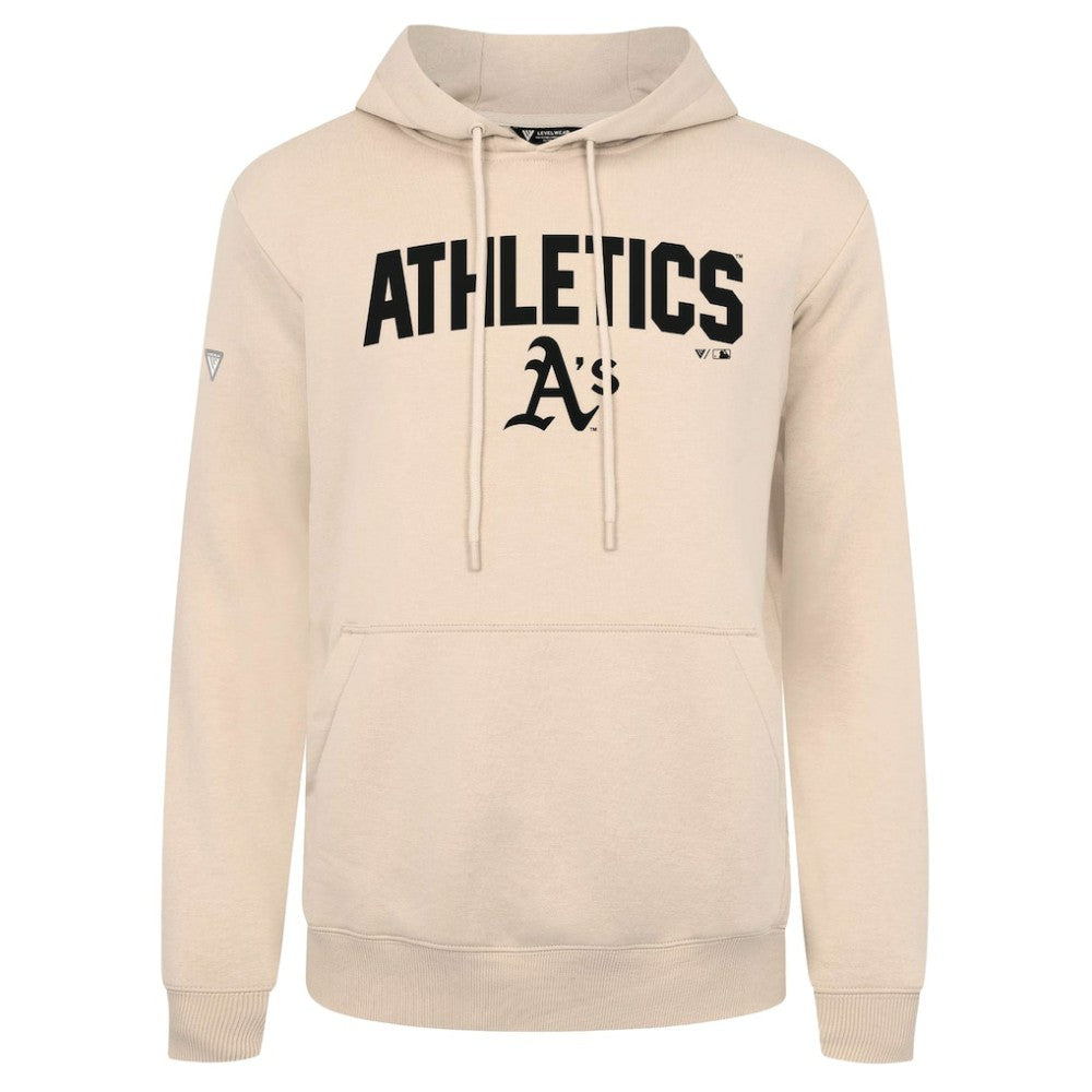 Athletics Levelwear Podium Team Arch Pullover Hoodie Khaki