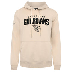 Cleveland Guardians Levelwear Podium Team Arch Pullover Hoodie Khaki