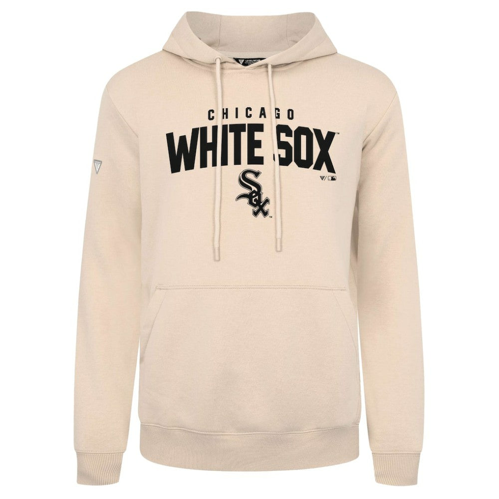 Chicago White Sox Levelwear Podium Team Arch Pullover Hoodie Khaki