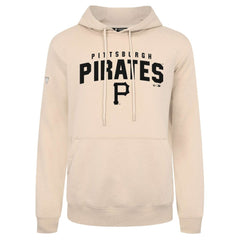 Pittsburgh Pirates Levelwear Podium Team Arch Pullover Hoodie Khaki