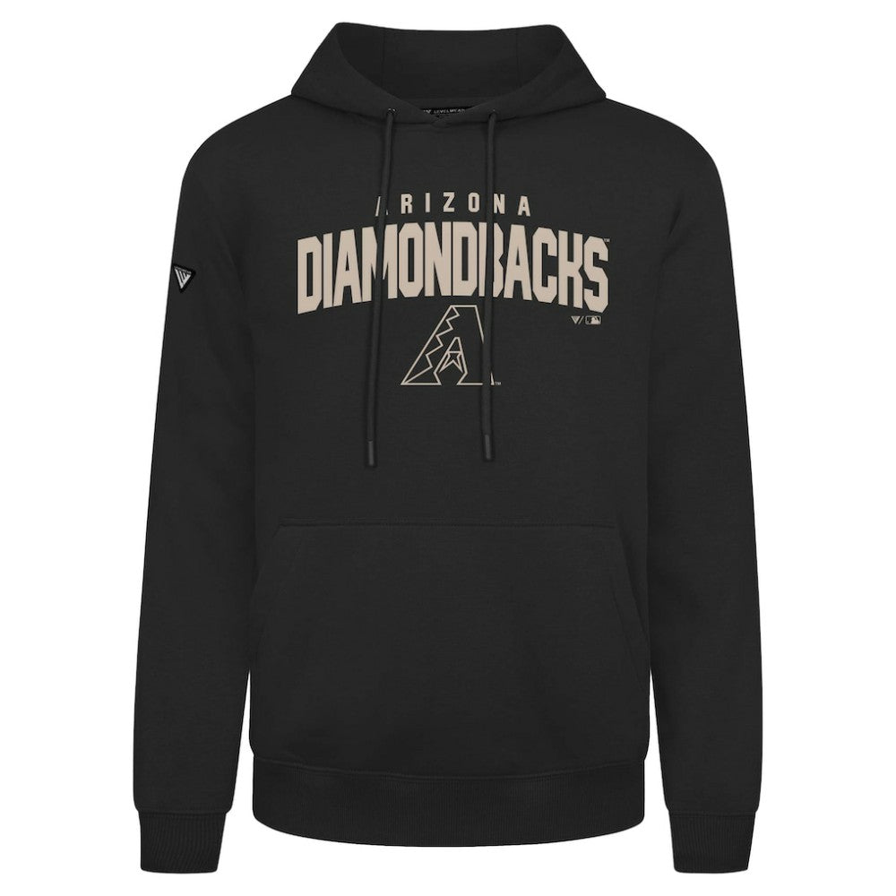 Arizona Diamondbacks Levelwear Podium Team Arch Pullover Hoodie Black