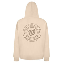 Washington Nationals Levelwear Uphill Oversized Full-Zip Hoodie Khaki
