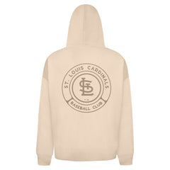 St. Louis Cardinals Levelwear Uphill Oversized Full-Zip Hoodie Khaki