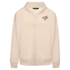 Toronto Blue Jays Levelwear Uphill Oversized Full-Zip Hoodie Khaki