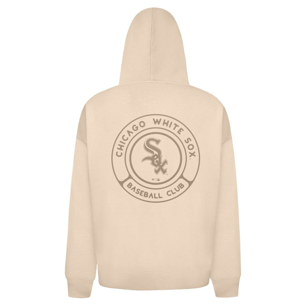 Chicago White Sox Levelwear Uphill Oversized Full-Zip Hoodie Khaki