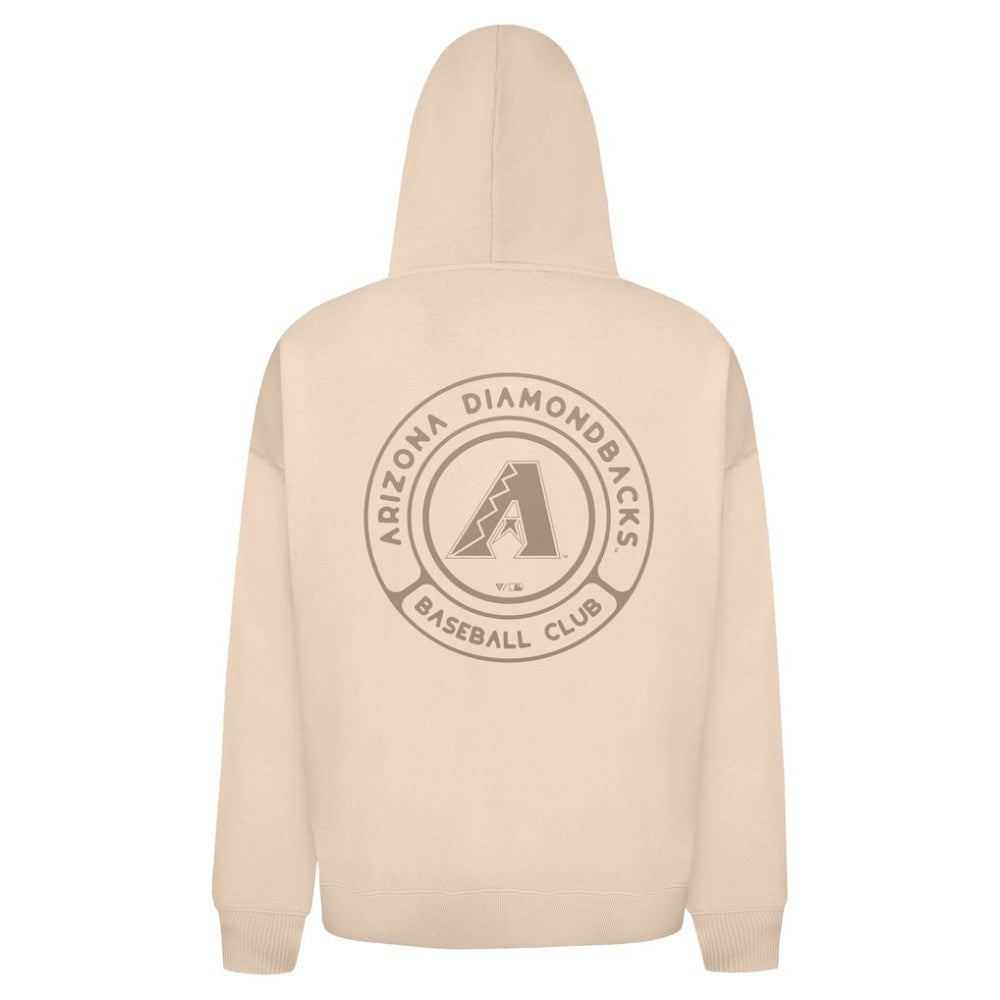 Arizona Diamondbacks Levelwear Uphill Oversized Full-Zip Hoodie Khaki