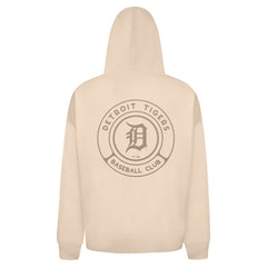 Detroit Tigers Levelwear Uphill Oversized Full-Zip Hoodie Khaki