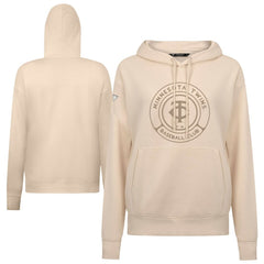Minnesota Twins Levelwear Women's Adorn Gateway Pullover Hoodie Khaki