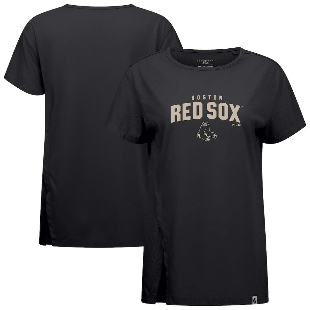 Boston Red Sox Levelwear Influx Team Arch T-Shirt Black