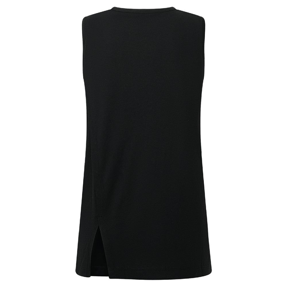 Minnesota Twins Levelwear Women's Influx Team Arch Tank Top Black