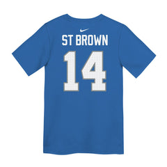 Amon-Ra St. Brown Detroit Lions Preschool Player Name & Number T-Shirt - Blue for sale