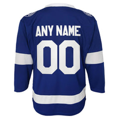 Tampa Bay Lightning Youth Replica Custom Jersey - Blue Jerseys