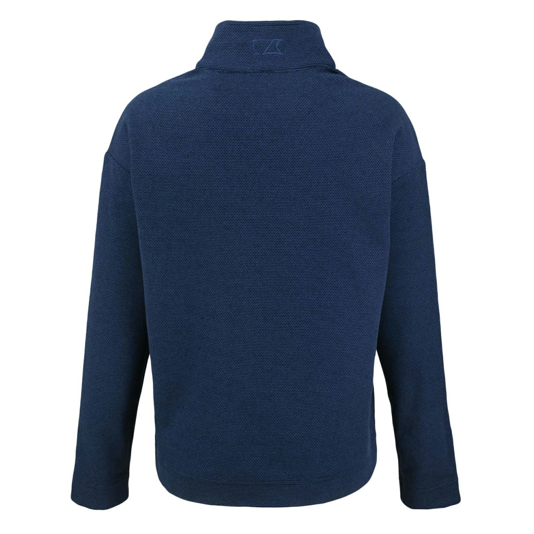 Detroit Lions Cutter & Buck Women's Hunts Point Eco Half-Snap Sweatshirt - Navy for sale