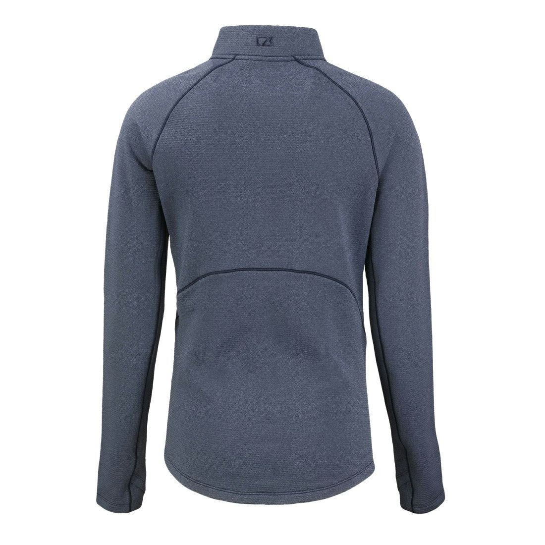 Detroit Lions Cutter & Buck Women's Americana Peshastin Eco Fleece Recycled Tri-Blend Raglan Half-Zip Jacket - Heather Navy for sale