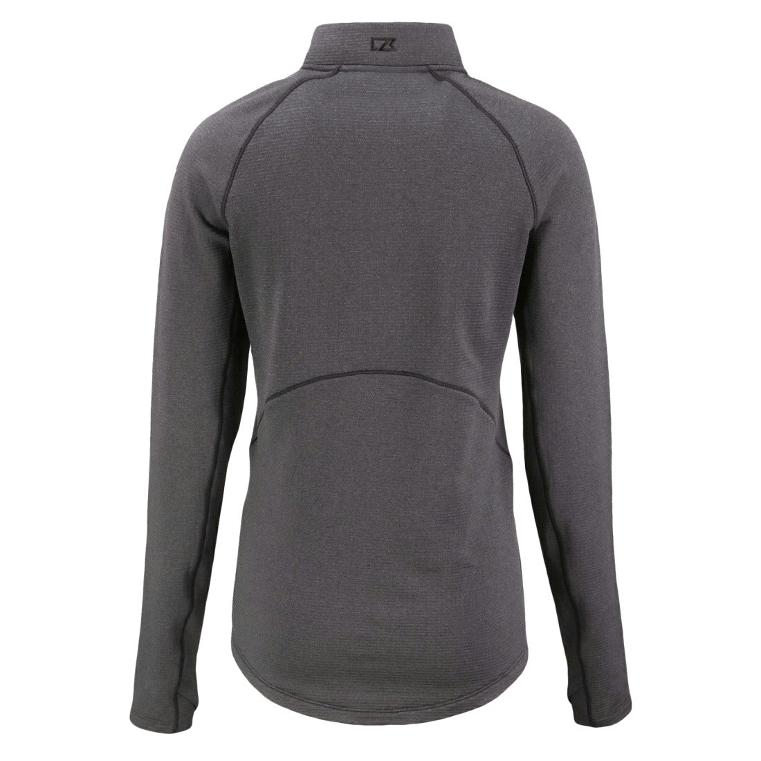 Tampa Bay Buccaneers Cutter & Buck Women's Peshastin Eco Fleece Recycled Tri-Blend Raglan Half-Zip Jacket - Heather Black discount