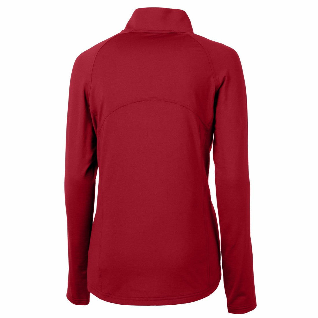 Tampa Bay Buccaneers Cutter & Buck Women's Historical Adapt Eco Knit Stretch Recycled Raglan Half-Zip Top - Red outlet