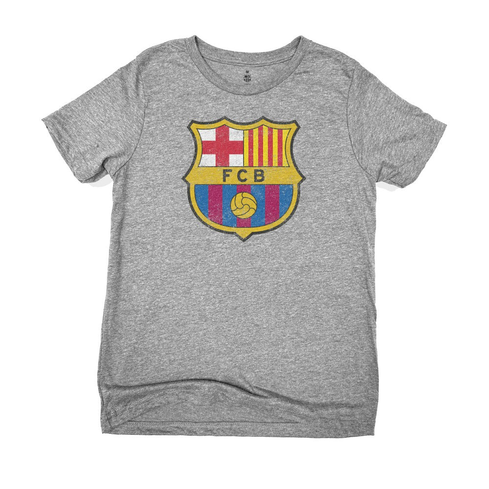 Barcelona 1863FC Youth Color Badge T-Shirt - Heather Gray outlet