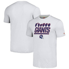 New York Giants Homage Unisex The NFL ASL Collection by Love Sign American Sign Language T-Shirt - Ash online
