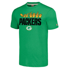 Green Bay Packers Homage Unisex The NFL ASL Collection by Love Sign American Sign Language T-Shirt - Green sale