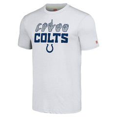 Indianapolis Colts Homage Unisex The NFL ASL Collection by Love Sign American Sign Language T-Shirt - Ash cheap
