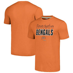 Cincinnati Bengals Homage Unisex The NFL ASL Collection by Love Sign American Sign Language T-Shirt - Orange outlet