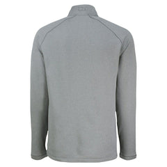 New York Yankees Cutter & Buck Peshastin Eco Fleece Recycled Raglan Quarter-Zip Top Heather Gray