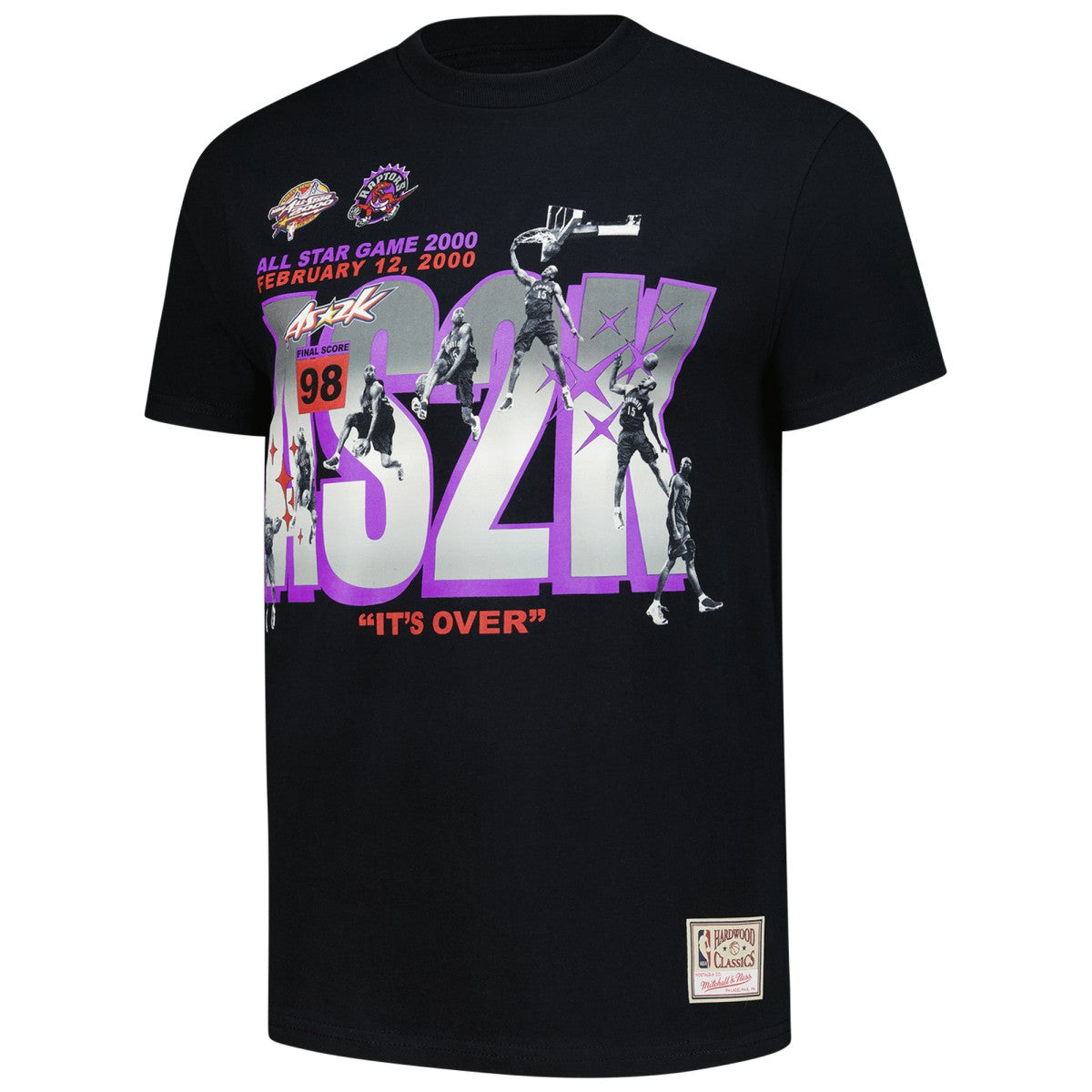 Vince Carter Toronto Raptors 2000 All-Star Game It's Over T-Shirt - Black outlet