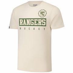 Adam Fox New York Rangers Levelwear 2024 NHL Military Appreciation Richmond Delta Player Name & Number T-Shirt - Khaki T-shirts