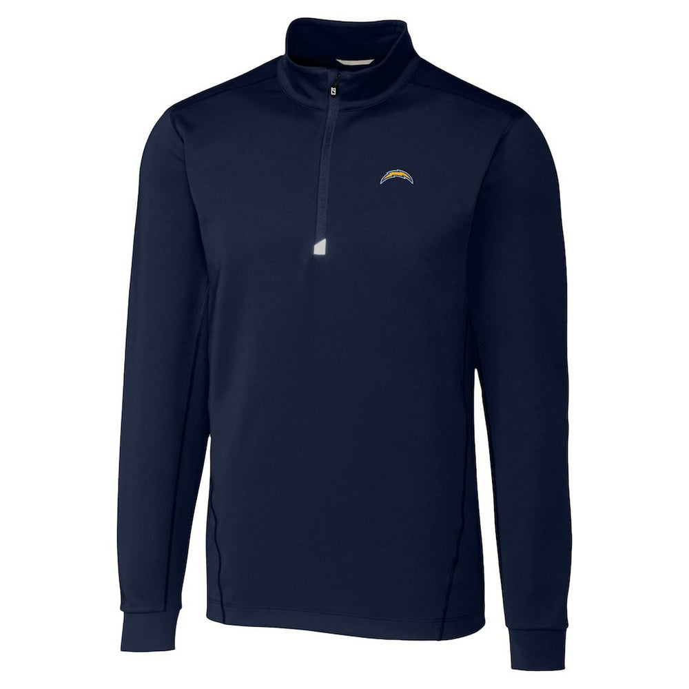Los Angeles Chargers Cutter & Buck Traverse Stretch Quarter-Zip Top - Navy online