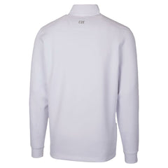 Cincinnati Bengals Cutter & Buck Traverse Stretch Quarter-Zip Top - White on sale