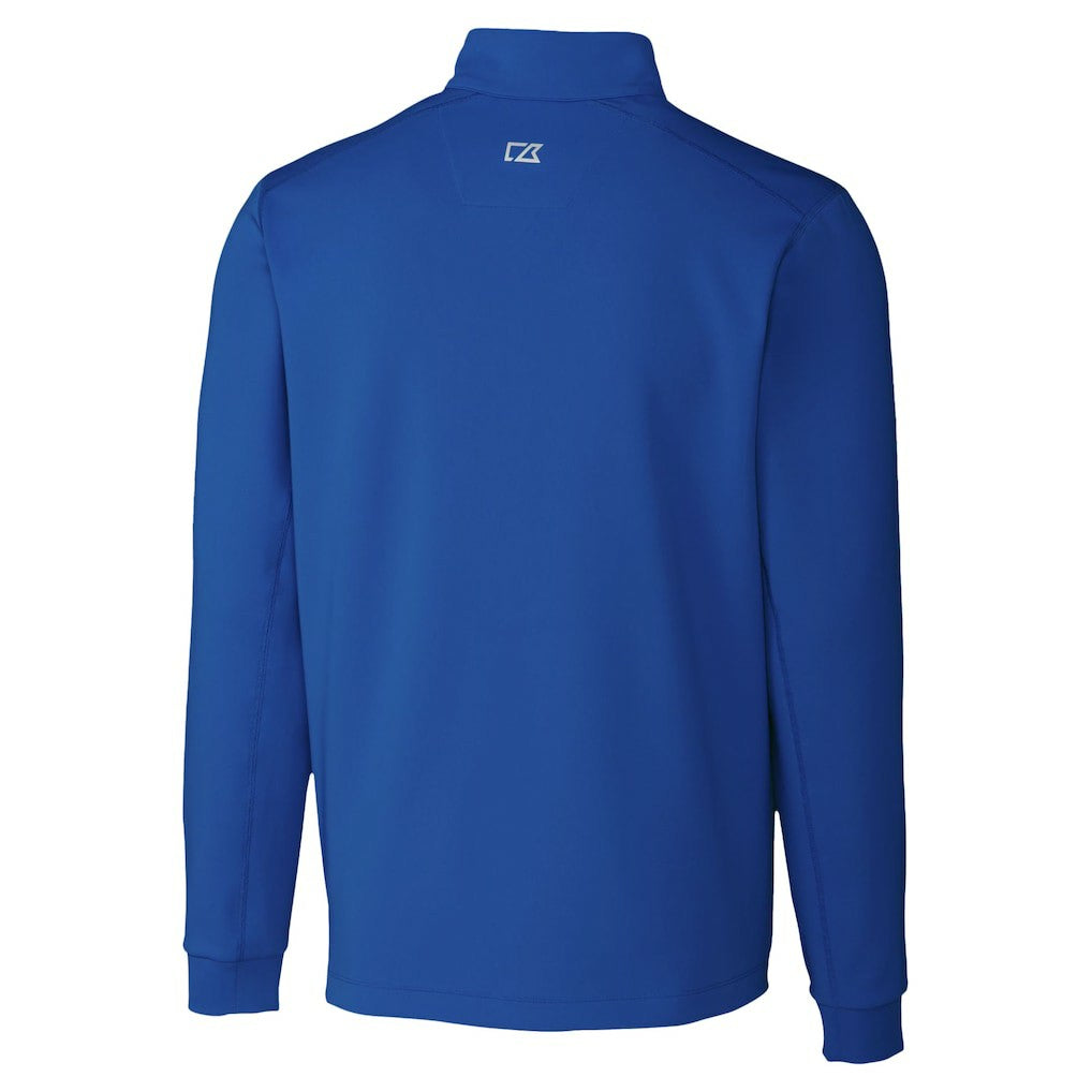 New York Giants Cutter & Buck Traverse Stretch Quarter-Zip Top - Royal on sale