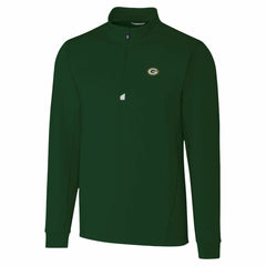Green Bay Packers Cutter & Buck Traverse Stretch Quarter-Zip Top - Hunter Green online
