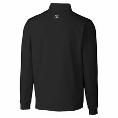Detroit Lions Cutter & Buck Traverse Stretch Quarter-Zip Top - Black outlet